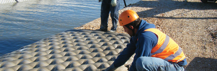 Formwork for erosion control